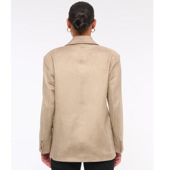 Abercrombie & Fitch | Slouchy Blazer In Tan - Picture 10 of 10